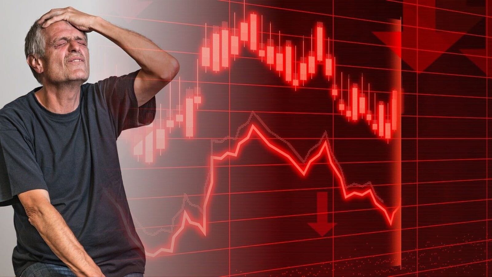 Stock market crash: Sensex cracks 1,200 points; why is Indian stock market falling today? Explained with 5 factors